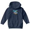 sharks will kill you Youth Hoodie