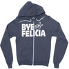 bye felicia Zipper Hoodie