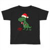christmas dinosaur Toddler T-shirt
