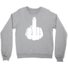 middle finger Crewneck Sweatshirt