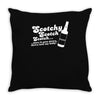 scotchy, scotch, scotch Throw Pillow