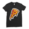 hot pizza Ladies Fitted T-Shirt