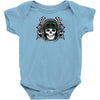 skull racer Baby Onesie