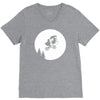moon alien predator V-Neck Tee