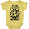 Gemini Hated By Many Wanted By Plenty Baby Onesie