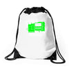 bomb has been planted Drawstring Bags
