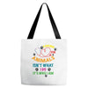 caring for animals isn't what i do it's who i am Tote Bags