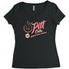 pitt cola Women's Triblend Scoop T-shirt