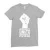 introverts unite separately in your own homes Ladies Fitted T-Shirt