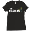 the walking dad Ladies Fitted T-Shirt