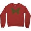liver cancer butterfly Crewneck Sweatshirt