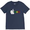 apple mac man V-Neck Tee