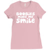 boobs Ladies Fitted T-Shirt