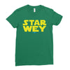 Star Wey Lightsaber Ladies Fitted T-Shirt