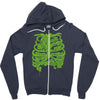 ooozing kittehs Zipper Hoodie