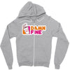damn fine Zipper Hoodie
