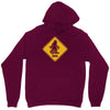 big foot xing big foot crossing sasquatch Unisex Hoodie