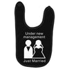 under new management   just married Baby Bibs