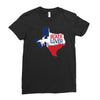 texan boxer lover Ladies Fitted T-Shirt