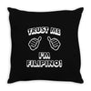 trust filipino Throw Pillow