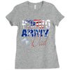 proud army dad Ladies Fitted T-Shirt
