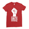 introverts unite separately in your own homes Ladies Fitted T-Shirt