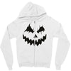 pumpkin face Zipper Hoodie