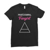 Professional Fangirl Ladies Fitted T-Shirt