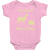 vacation, alpaca bag Baby Onesie