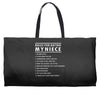 rules for dating my niece Weekender Totes