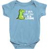 sad t rex Baby Bodysuit
