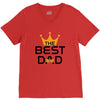 The Best Dad V-Neck Tee
