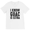 i know guac is extra V-Neck Tee