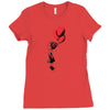 red balloons Ladies Fitted T-Shirt