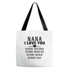 I Love You Nana Tote Bags