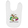 groot of the loom Baby Bibs