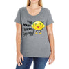 Easy Peasy Lemon Sgueezy Ladies Curvy T-Shirt