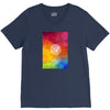 letter a  initial V-Neck Tee
