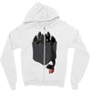 pocket toothless Zipper Hoodie