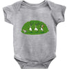 run away and keep going Baby Onesie