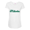 nikola Maternity Scoop Neck T-shirt