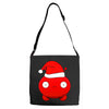 mooncake christmas santa parody Adjustable Strap Totes