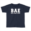 BAE Best Aunt Ever Toddler T-shirt