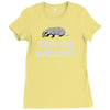 save the badgers Ladies Fitted T-Shirt