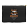 grandpa the man the myth best grandpa ever Accessory Pouches