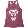 angry lion Racerback Tank