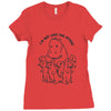 not like otters Ladies Fitted T-Shirt