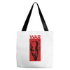 War Tote Bags