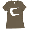s coon symbol Ladies Fitted T-Shirt