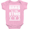 bars to the stars Baby Onesie